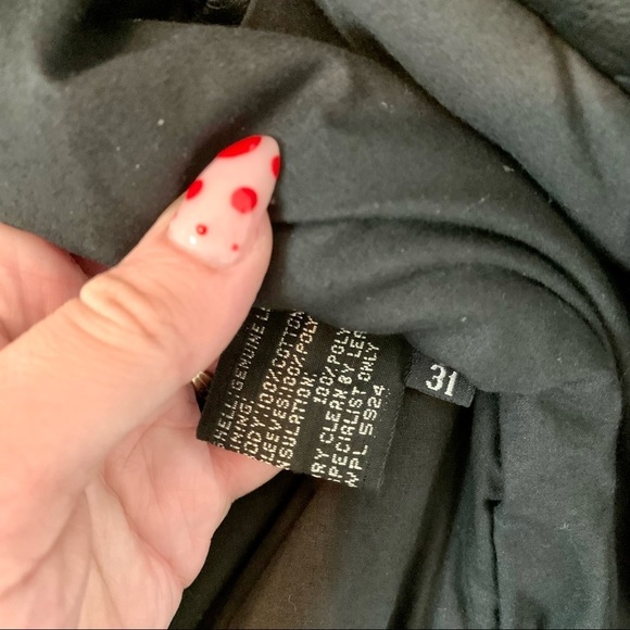 VINTAGE Mickey Mouse Racing Leather Jacket-Large - Picture 10 of 12